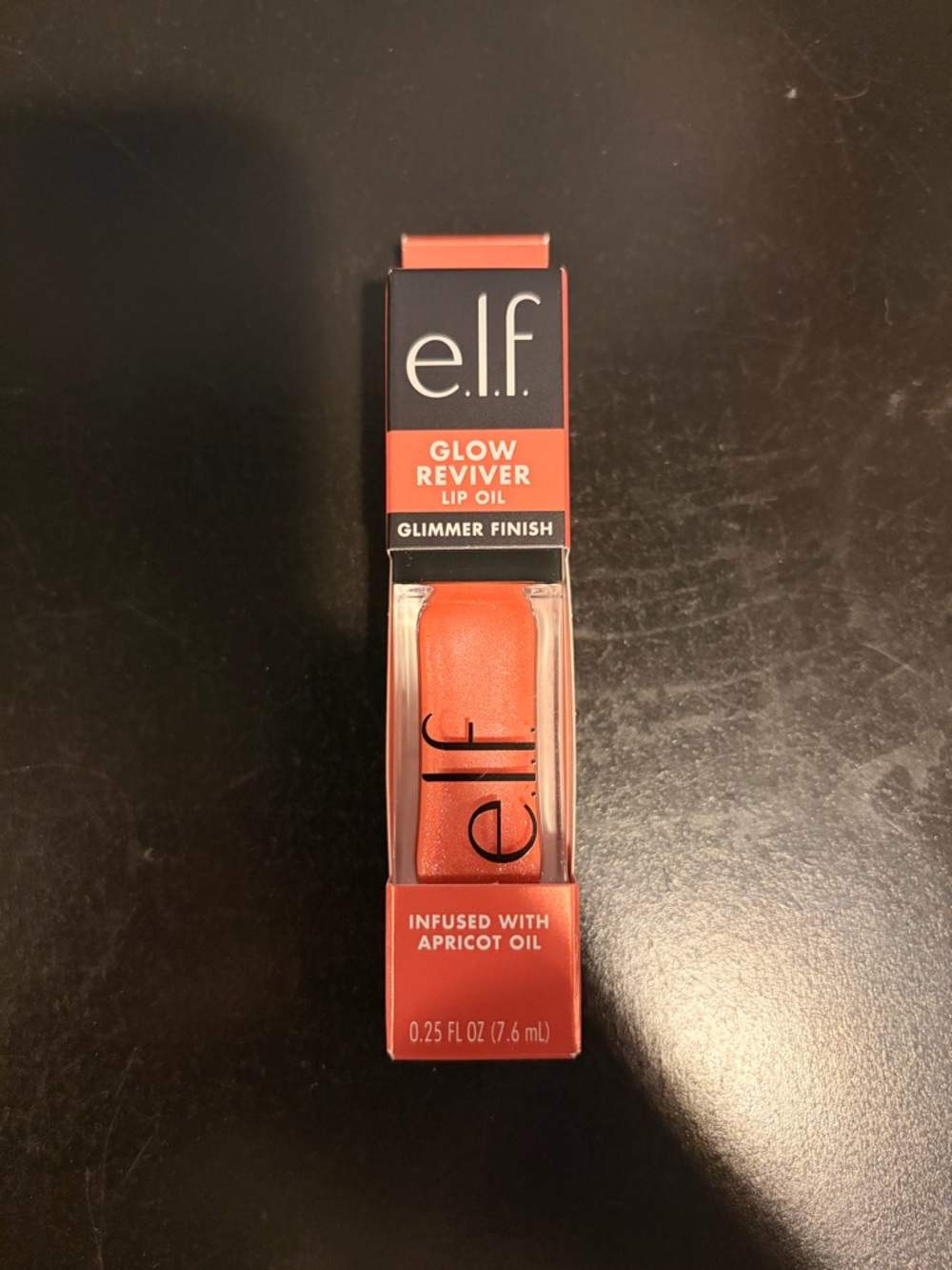 Elf Glow Reviver Lip Oil - Apricot Orange